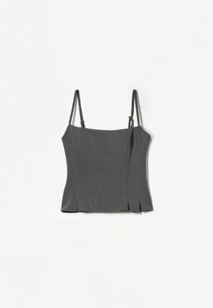 Bershka Top - grey