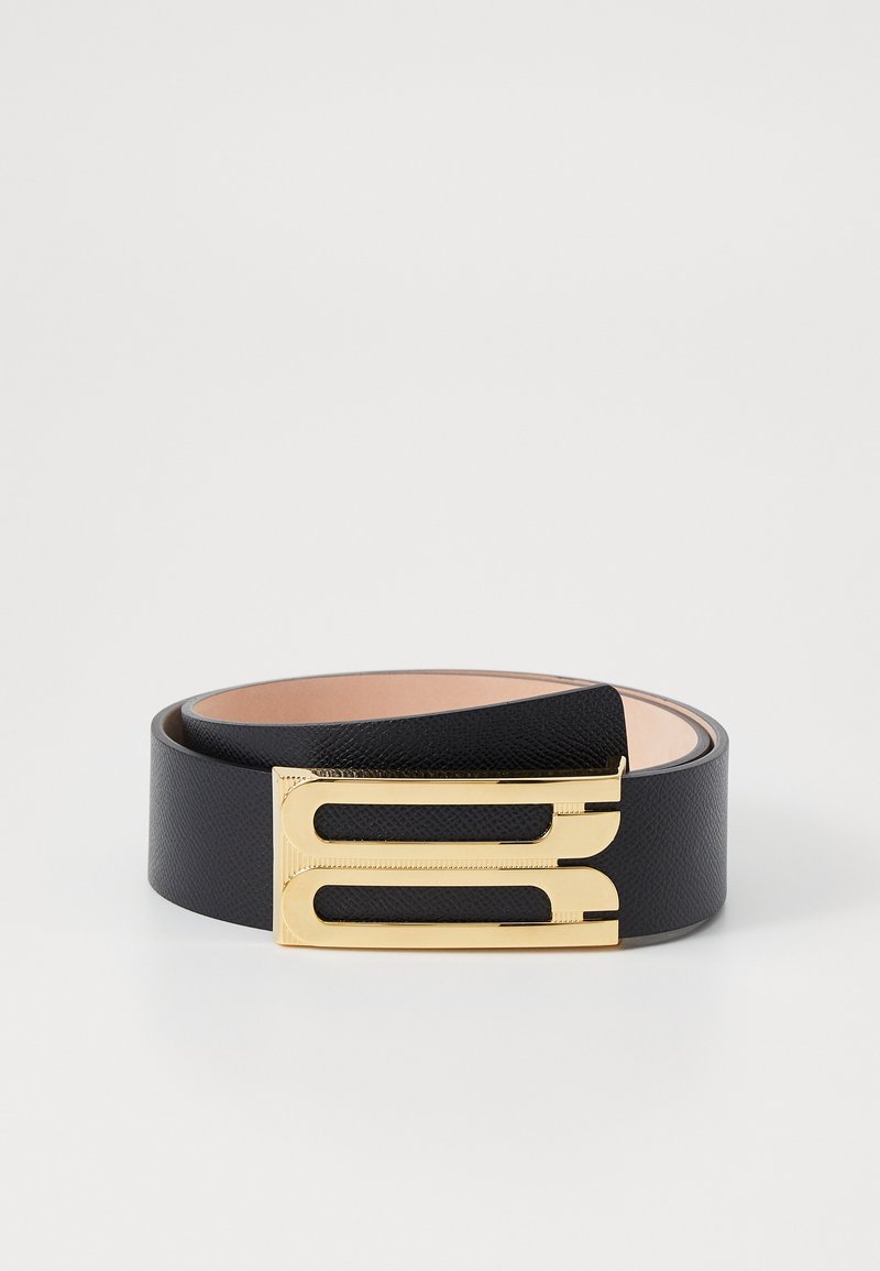 Victoria Beckham JUMBO FRAME BELT - Cinto - black