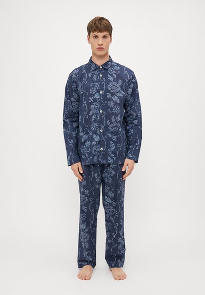 Desmond & Dempsey MENS POCKET  - Pyjama - dorothea navy