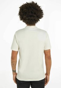 Calvin Klein BUTTON - Polo - weiß