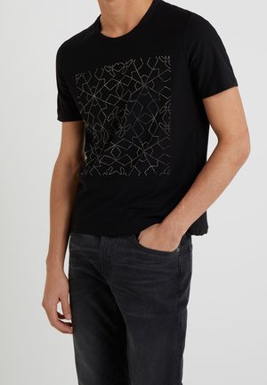 T-shirt imprimé - black
