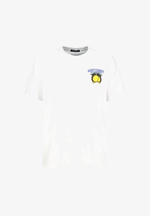 Sublevel, KURZARMSHIRT RUNDHALSAUSSCHNITT FOTO PRINT STILVOLL - T-Shirt print - weiß