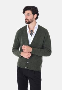 Ciabalù SCOLLO A V - Cardigan - verde
