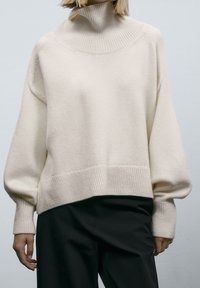 Massimo Dutti Strickpullover - beige
