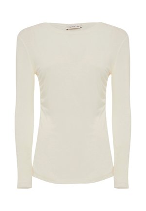 STRETCH - Maglietta a manica lunga - white
