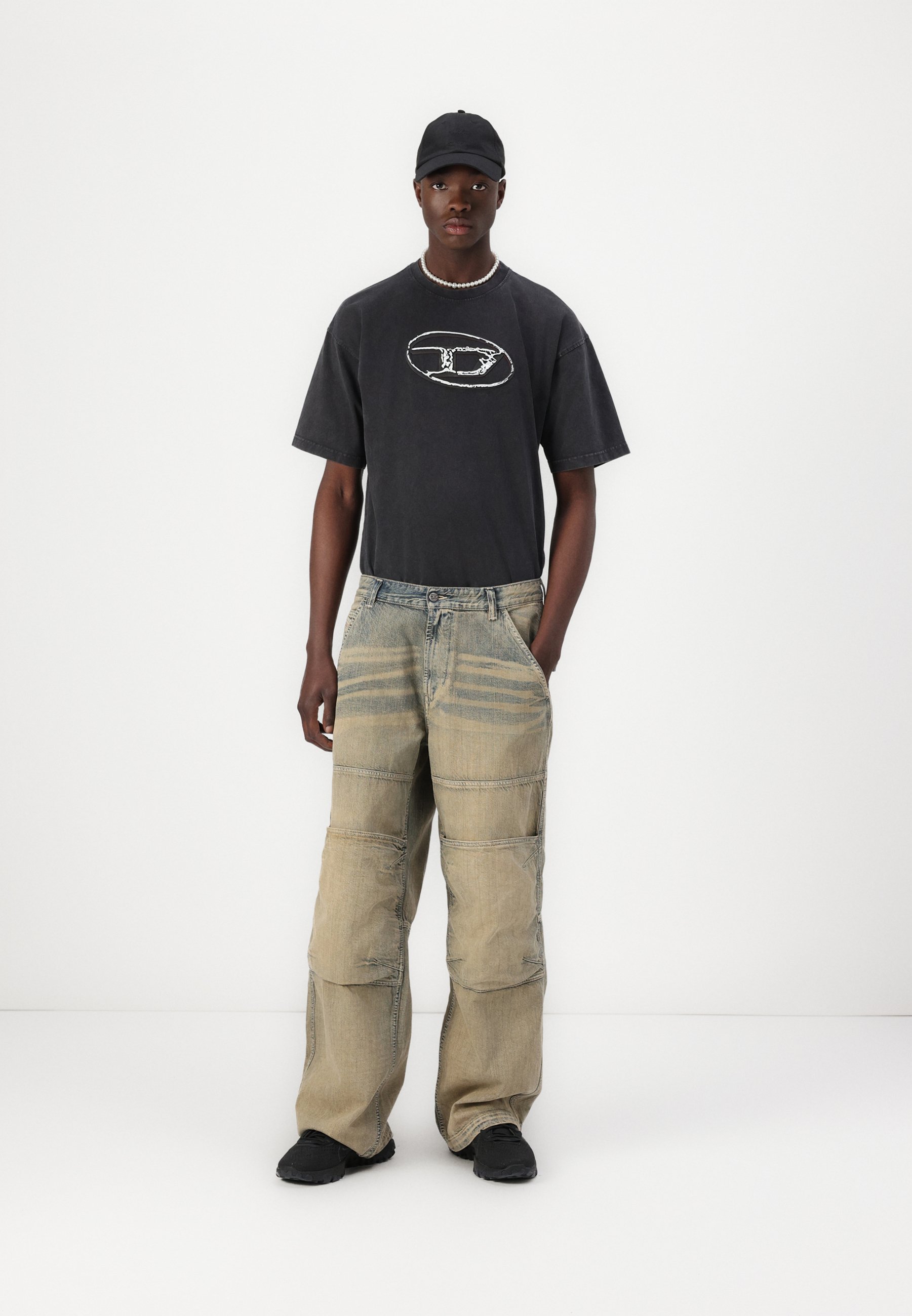 Diesel D SHIFT - Baggy Jeans - 01/blue denim - Zalando.co.uk