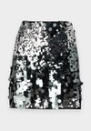 SLFTANA SHORT SKIRT - Μίνι φούστα - silver