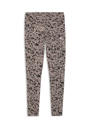 ESSENTIALS GRAPHICS ANIMAL BEDRUCKTE - Leggings - sandstone