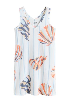 Next, REGULAR FIT - SLEEVELESS V-NECK  - Päevakleit - ecru shell