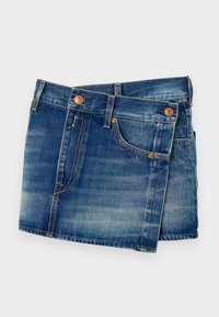 SKIRT - Denim skirt - dark blue