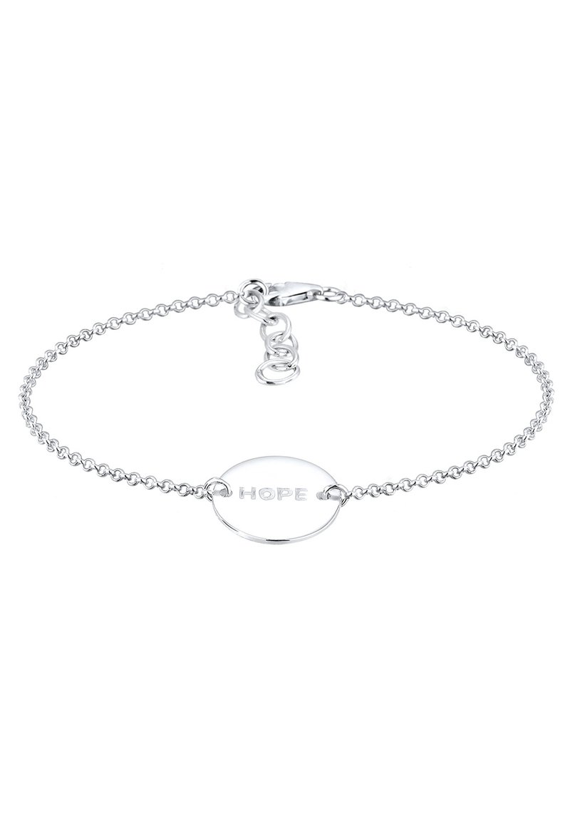 Damen Halsketten | Elli Hope-Schriftzug Armband silber/silberfarben - BF34351 Damen Halsketten | Elli Hope-Schriftzug Armband silber/silberfarben - BF34351