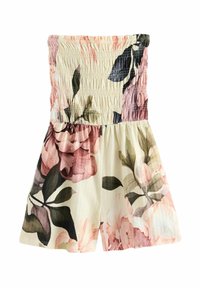 BANDEAU SHIRRED REGULAR FIT - Kombinezons - natural pink