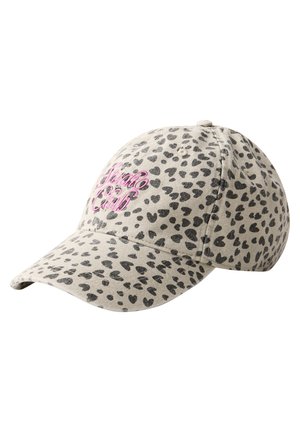 MIT SLOGAN - Cappellino - beige