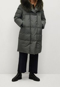 Mango Wintermantel - khaki