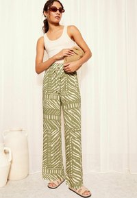 Friends Like These WIDE LEG - Nohavice - green