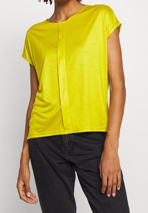 Jednoduché tričko - mustard yellow