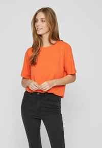 VILA BOXY  - Camiseta básica - tigerlily