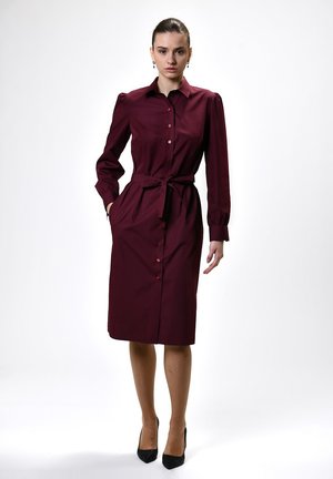 IZABELA - Blousejurk - bordeaux