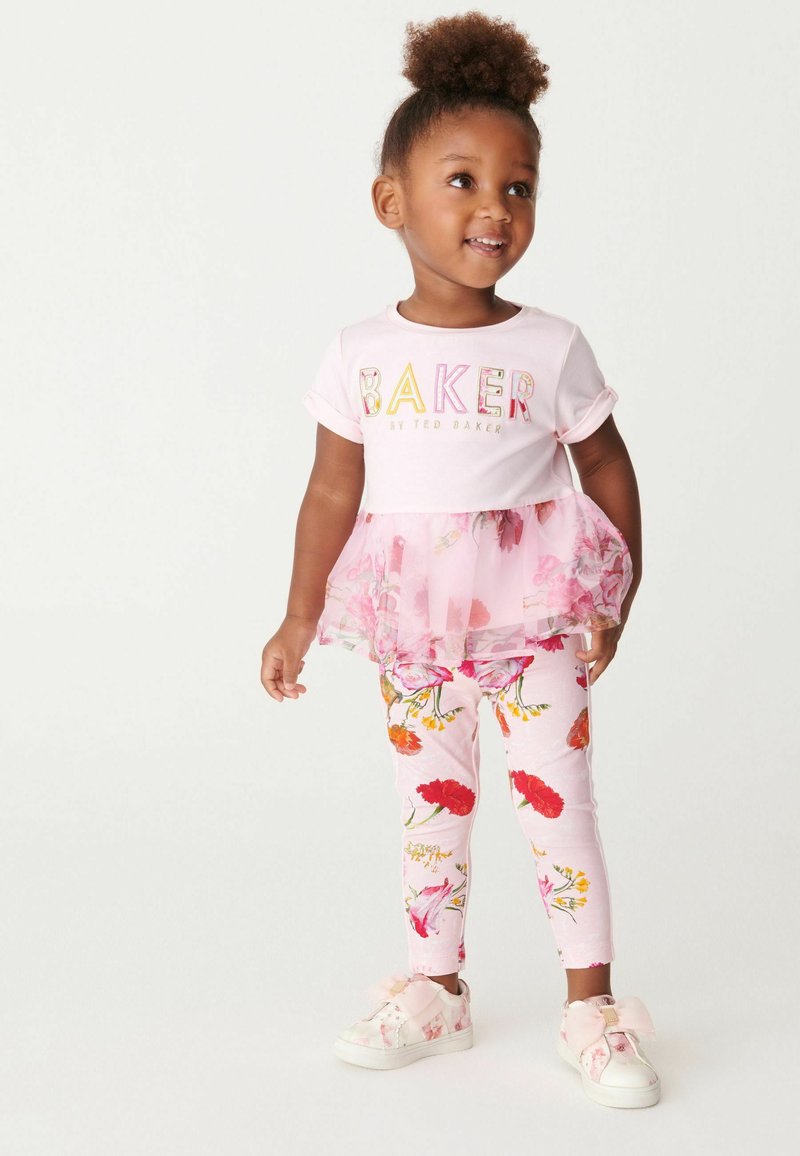 Baker by Ted Baker BAKER BY TED BAKER PINK ORGANZA HEM SET Legging