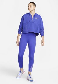 Nike Performance ONE - Leggings - lapis/white