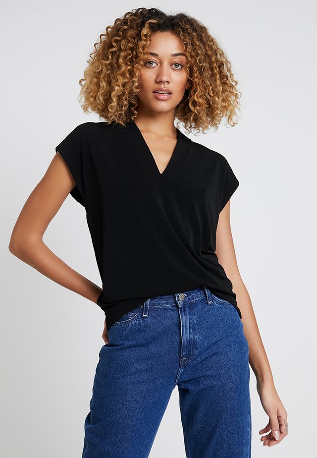 YAMINI - T-shirts basic - black