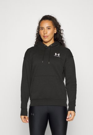 Under Armour ESSENTIAL HOODIE - Kapuzenpullover - black