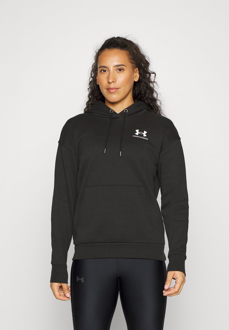 Under Armour - ESSENTIAL HOODIE - Jersey con capucha - black, Ampliar