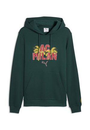 AC MILAN FTBLCULTURE  - Kapuzenpullover - dark myrtle-sunny yellow