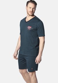 Jan Vanderstorm KURZER EDIN SET - Pyjama set - dunkelblau