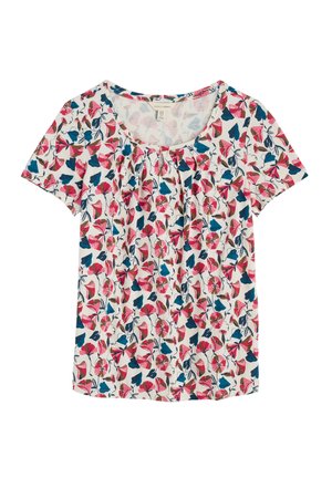 Seasalt Cornwall APPLETREE - Apdrukāts T-krekls - pink parasol floral chalk