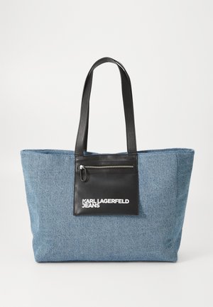 POCKET - Shopper - blue denim