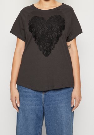 T-Shirt print - black