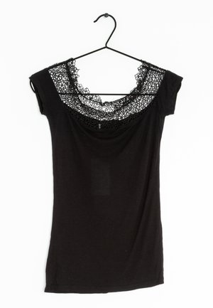 T-shirt con stampa - black