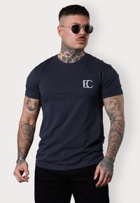 EC LOGO - T-shirt imprimé - woodland