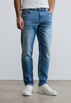 Egyenes szárú farmer - turquoise aqua