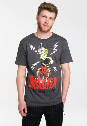 T-SHIRT ASTERIX - DER GALLIER - Print T-shirt - grau