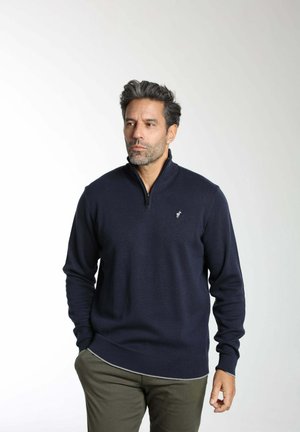 COL CAMIONNEUR  - Pullover - marine