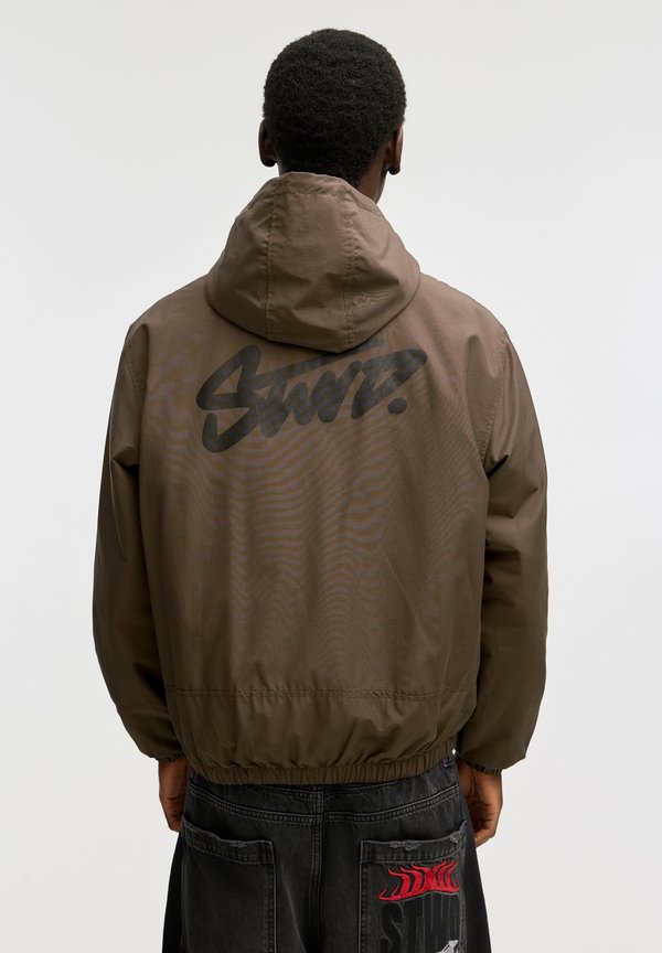 HOODED STWD - Leichte Jacke - braun