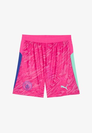 MANCHESTER CITY 25/26 - Pantaloni scurți sport - fluro pink pes aquatic
