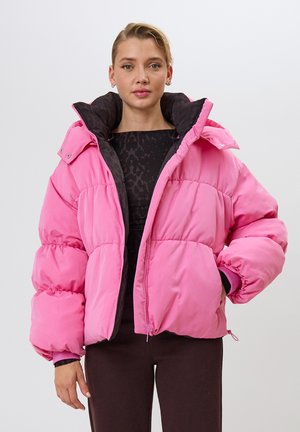 NICKY PUFFER - Zimná bunda - candy truffle leo