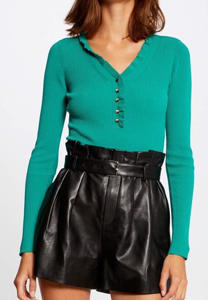 Strickpullover - green