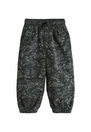Next, REGULAR FIT - SUPERWIDE PARACHUTE TROUSERS - Trousers - camouflage