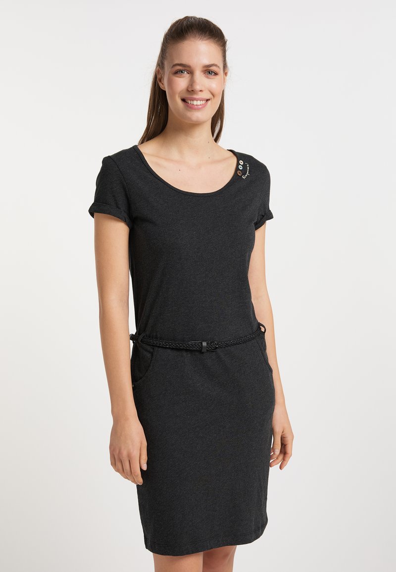 Damen Freizeitkleider | Ragwear MONTANA ORGANIC Jerseykleid dark grey/dunkelgrau - TD88884 Damen Freizeitkleider | Ragwear MONTANA ORGANIC Jerseykleid dark grey/dunkelgrau - TD88884
