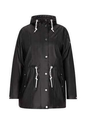 Schmuddelwedda, SCHMUDDELWEDDA PLUS SIZE REGENMANTEL - Parkaer - schwarz