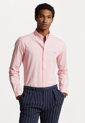SLIM FIT STRETCH POPLIN SHIRT  - Button down-skjorte - carmel pink