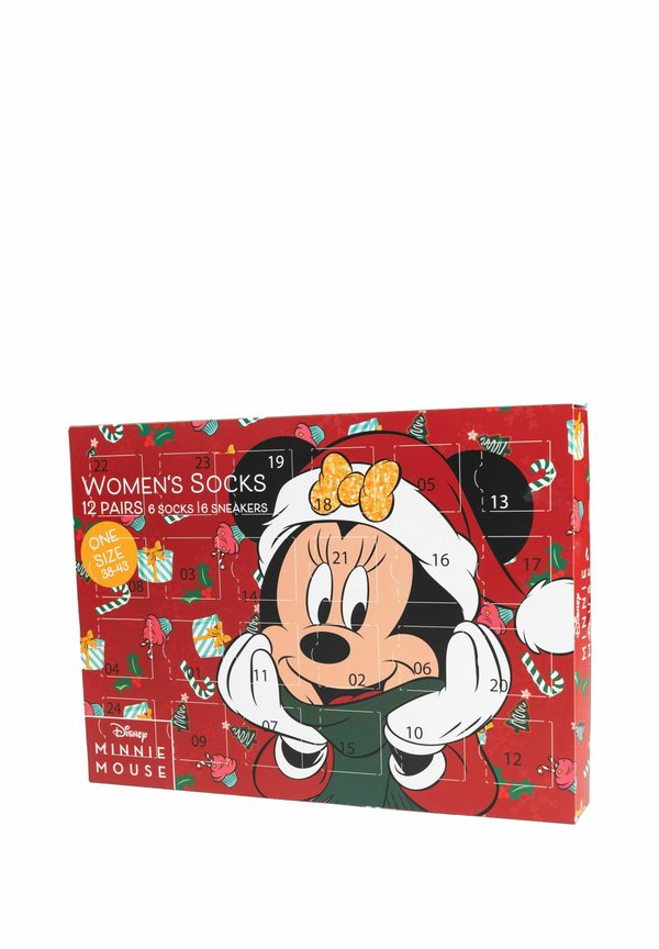 MINNIE MOUSE ADVENTSKALENDER SOCKEN - Socken - mehrfarbig