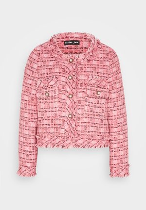 GLADES FRAY JACKET - Bleiseri - pink