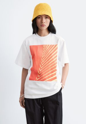 & OTHER STORIES, & OTHER STORIES RELAXED PRINT T-SHIRT - T-shirt print - white