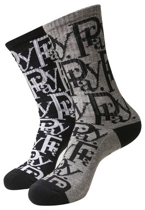 2 PACK - Sukat - black heathergrey