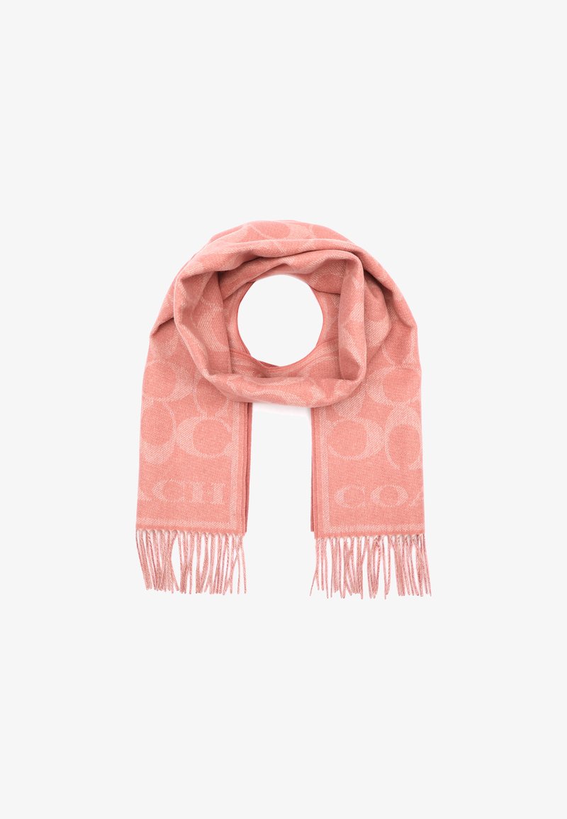 COACH SIGNATURE REVERSIBLE - Halsduk - light pastel purple